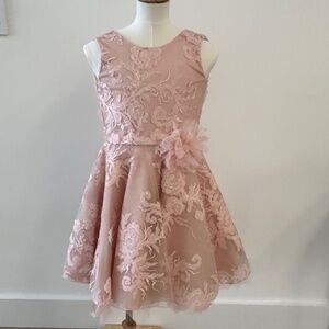 Zoe Ltd. Girls Formal Pink Dress LIKE NEW, WORN ONE TIME Size 8, Valentine's Day